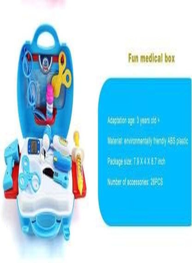 VikriDA Kids Choice 19 Pieces Junior Doctor's Bring Along Medical Clinic Suitcase Set - Image 3